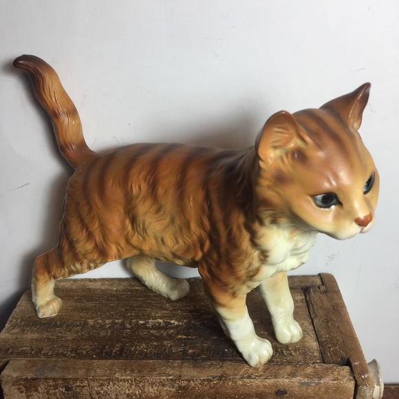 Vintage National Potteries Cat Figurine Japan - Picture 1 of 10